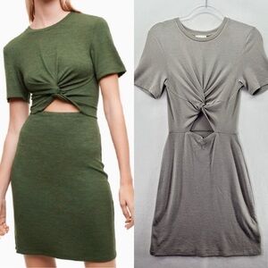 Wilfred Free Cut-Out Twisted Front Knot Katz Dress